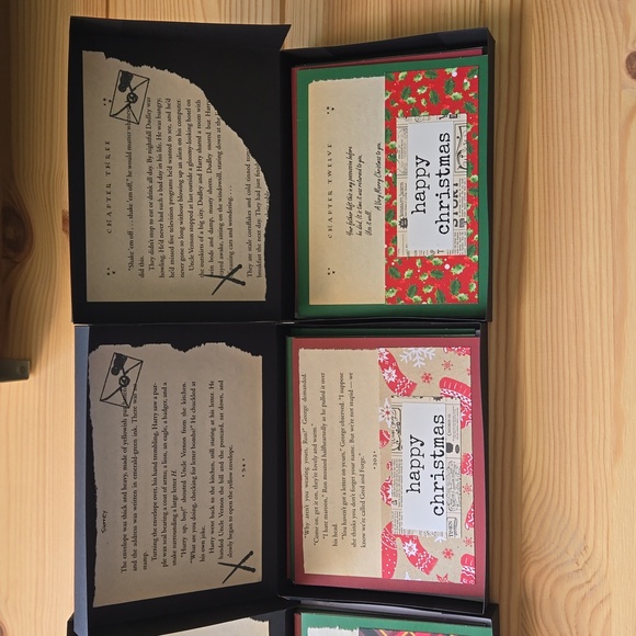Handmade Harry Potter Themed Boxed Christmas Cards - Picture 10 of 10